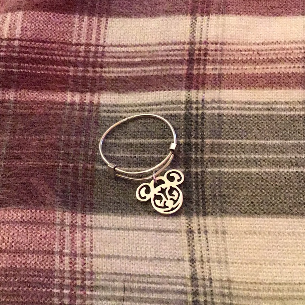 Alex and ani Mickey ring sterling silver
